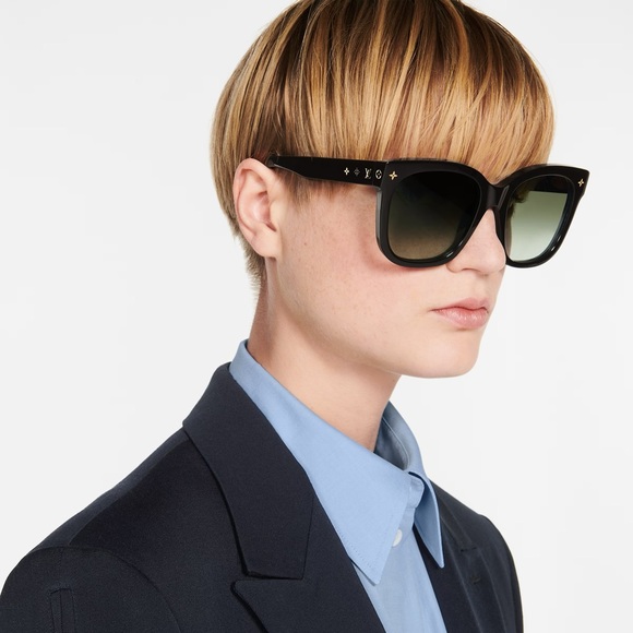 LOUIS VUITTON Sunglasses My Monogram Cat Eye Smoke Gradient Z1729E - Picture 7 of 8